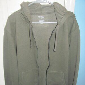 Men's Tek Gear Ultrasoft Fleece Hoodie. Size Medium / Bottle Green. New with Tag
